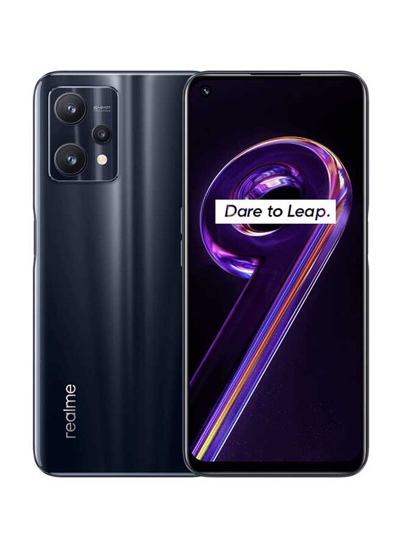 

Realme 9 Pro+ 256GB Black, 8GB RAM, 5G, Dual Sim Smartphone, RMX3393, International Version