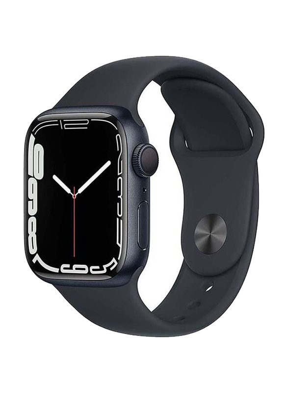 

Apple Series 7 45mm Smartwatch, GPS, Midnight Aluminium Case with Midnight Sport Band