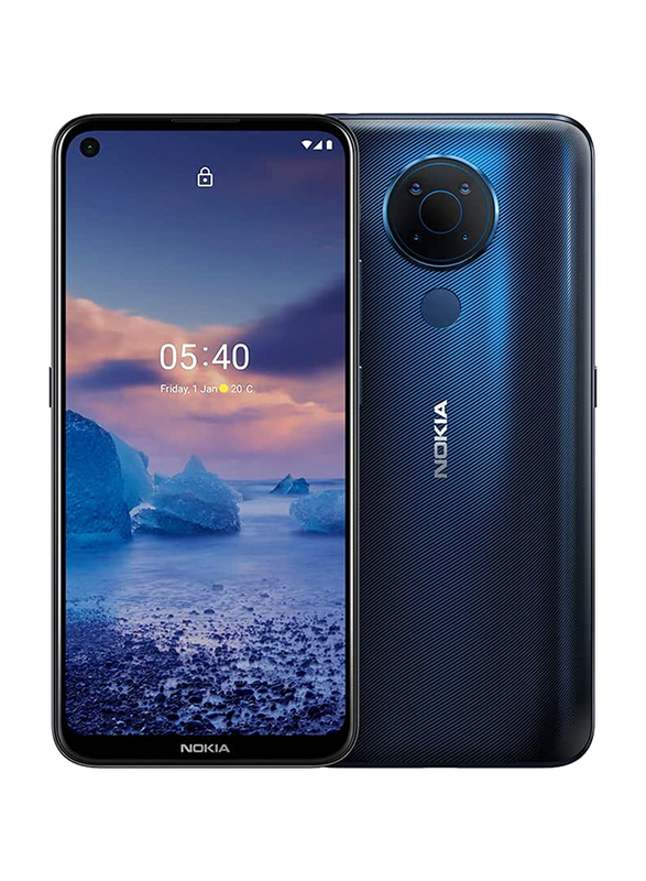 

Nokia 5.4 128GB Blue, 4GB RAM, 4G, Dual SIM Smartphone