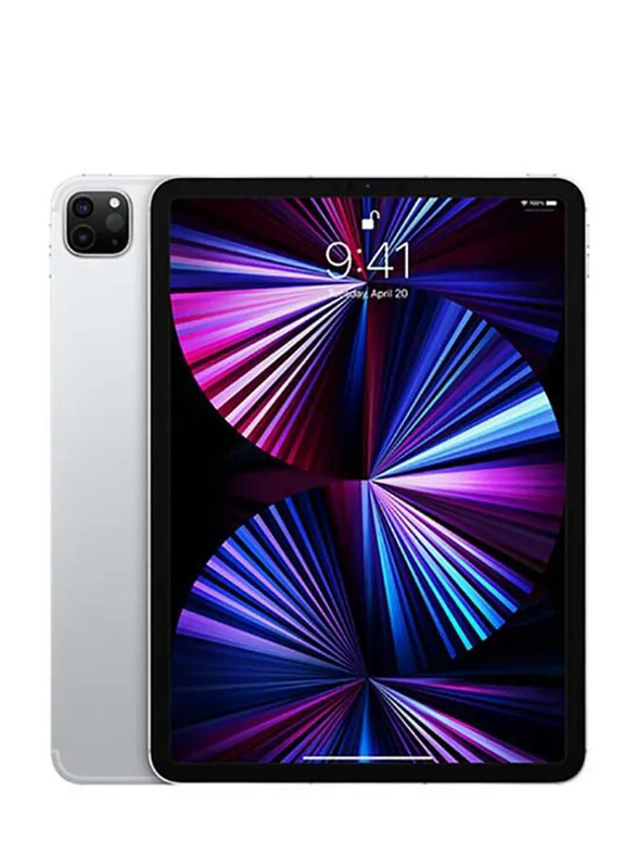 

Apple iPad Air (2021) 3rd Gen 512GB Silver, 11-inch Tablet, with FaceTime, 16GB RAM, 5G, Single Sim, International Version