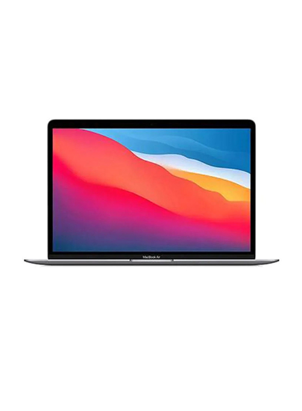 Apple MacBook Air Laptop, 13" FHD Display, Apple M1 Chip 3.2 GHz, 256GB SSD, 8GB RAM, 8 Core Processor & 7 Core Intel Integrated Graphics, EN KB, macOS, MGN63, Space Grey, International Version