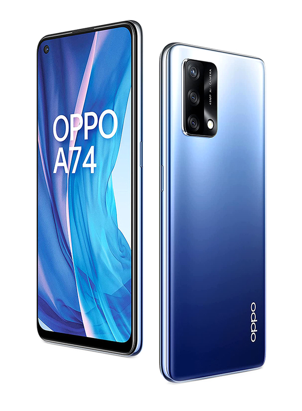 

Oppo A74 5G 128GB Fantastic Purple, 6GB RAM, 5G, Dual SIM Smartphone