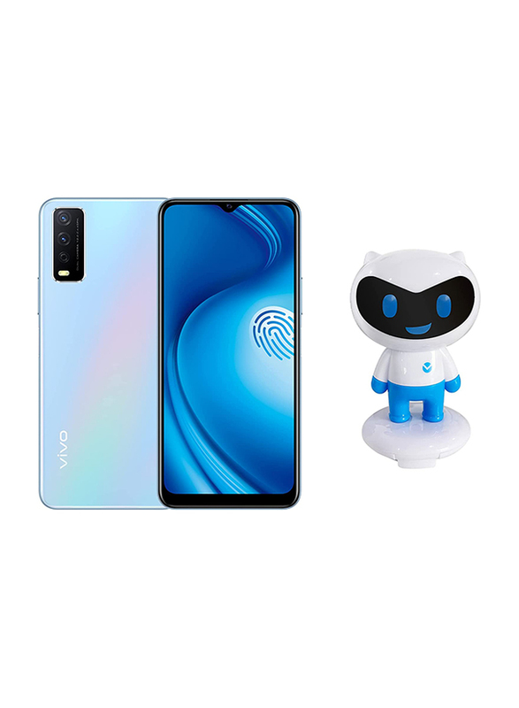 

Vivo Y12s 32GB Blue, 3GB RAM, 4G LTE, Dual Sim Smartphone with Bluetooth Speaker, PD2036F