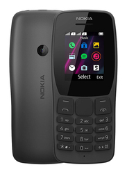 Nokia 110 4MB Black, 4MB RAM, 2G, Dual Sim Normal Mobile Phone, UAE Version