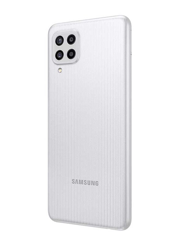 Samsung Galaxy M22 64GB White, 4GB RAM, 4G LTE, Dual SIM Smartphone