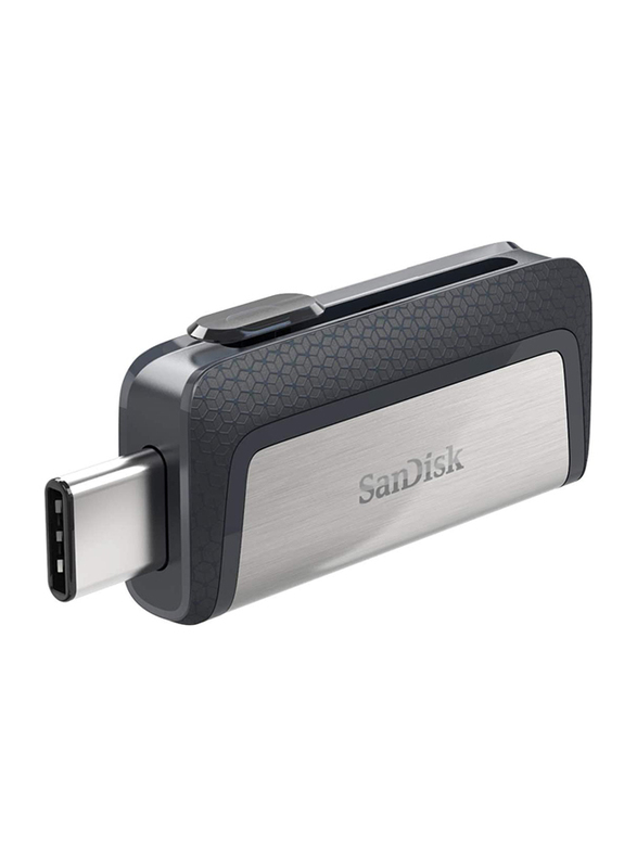 

SanDisk 256GB Ultra Dual USB Type-C Flash Drive, USB 3.0, 164113, Silver