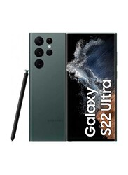 Samsung Galaxy S22 Ultra 512GB Green, 12GB RAM, 5G, Dual Sim Smartphone, SM-S908EZGHMEA, UAE Version