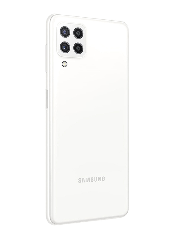 Samsung Galaxy A22 64GB White, 4GB RAM, 4G LTE, Dual SIM Smartphone