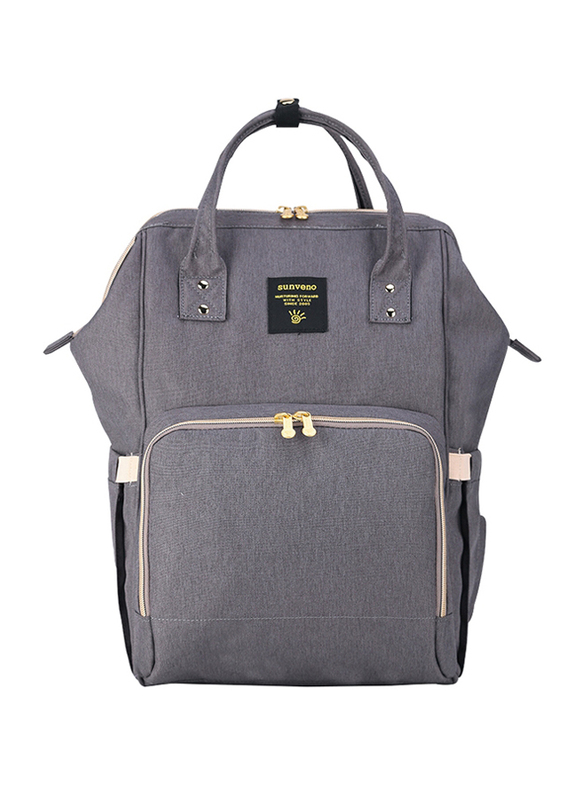 Teknum 3-in-1 Pram Stroller with Sunveno Grey Diaper Bag and Hooks, Wine