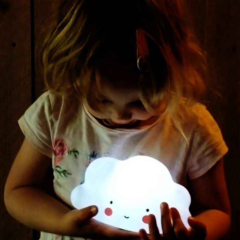 Eazy Kids Cloud Shape Lamp Light, Blue