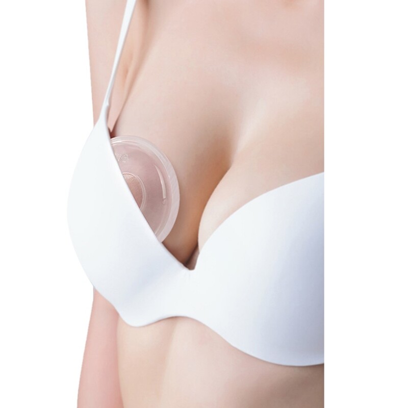 Sunveno Pack of 2 BPA-Free Soft Nipple Shell, 20ml, Clear