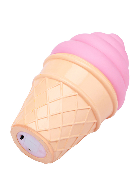 Eazy Kids Ice Cream Shape Lamp Light, Pink