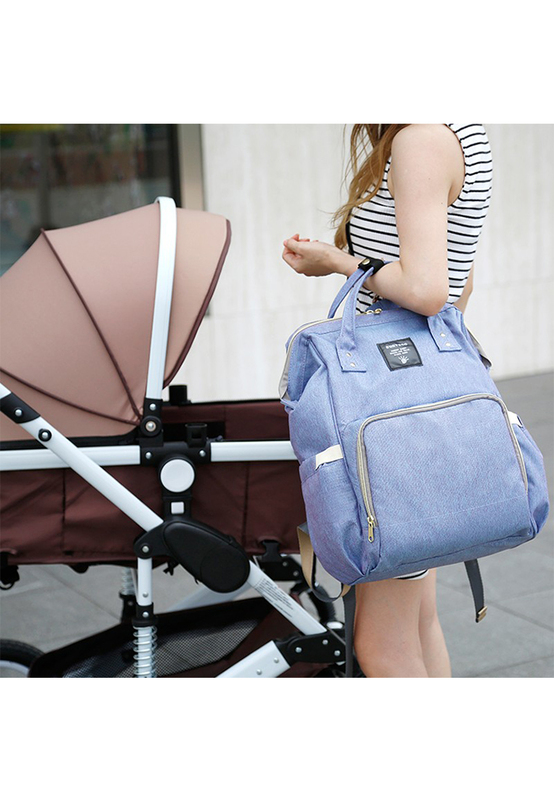 Sunveno Diaper Backpack Bag, Blue Purple