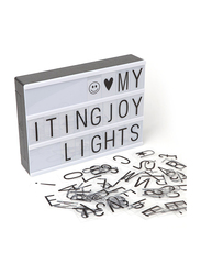 Eazy Kids Letter Light Box, A4, White