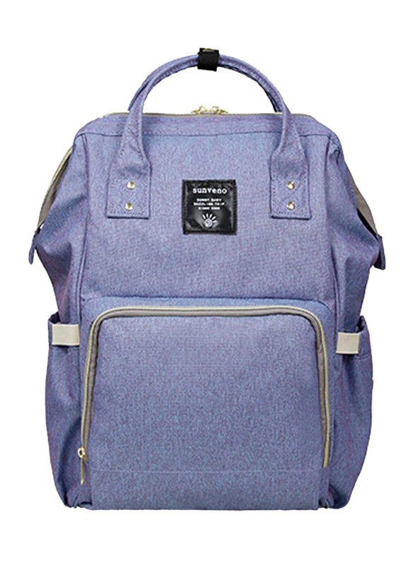 Sunveno Diaper Backpack Bag, Blue Purple
