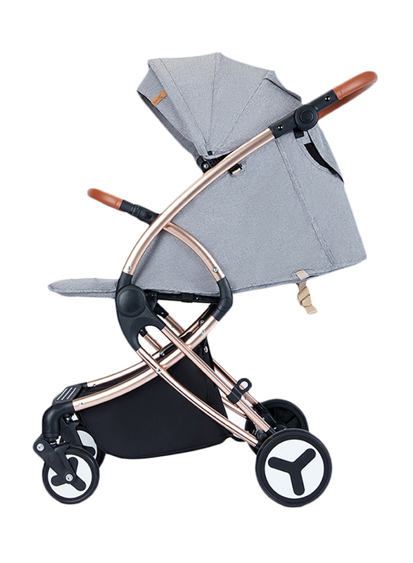 Teknum Feather Lite A1 Traveller Baby Stroller by Aimile, Grey