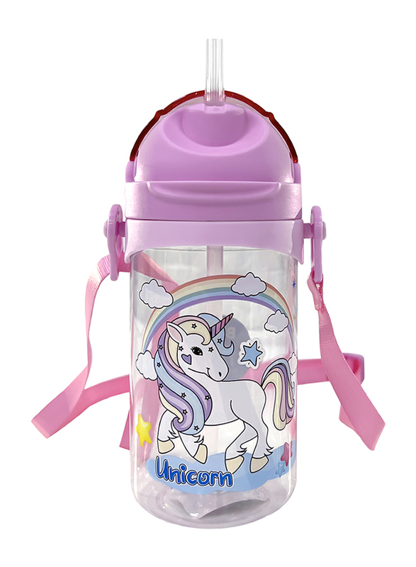 

Eazy Kids Unicorn Beauty Water Bottle, 350ml, Pink