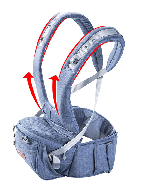 Sunveno Kangaroo Style Ergonomic Baby Carrier, Blue