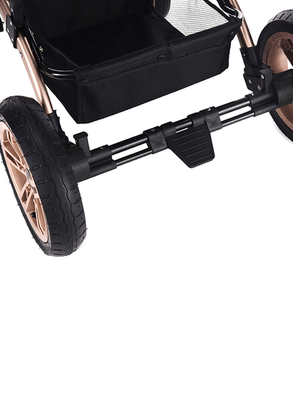 Teknum 3-in-1 Pram Stroller, Khaki