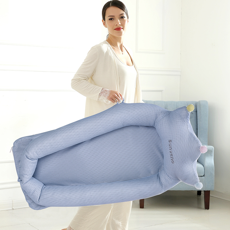 Sunveno All Season Royal Baby Bed, Blue
