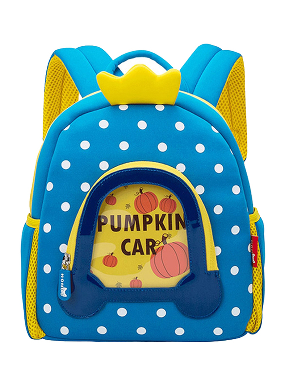 

Nohoo WoW Backpack Bag for Kids, Pumpkin Carriage, Blue