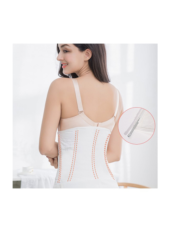 Sunveno Breathable Postpartum Abdominal Belt, White, X-Large