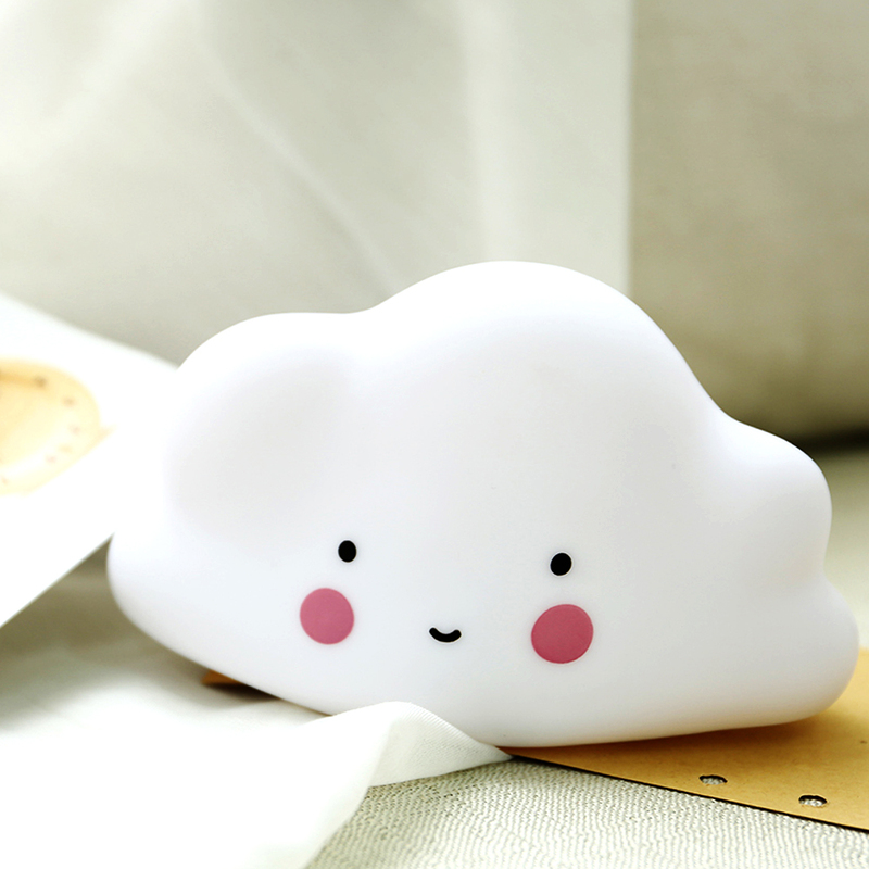 Eazy Kids Cloud Shape Lamp Light, White