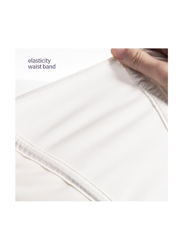 Sunveno Breathable Postpartum Abdominal Belt, White, X-Large