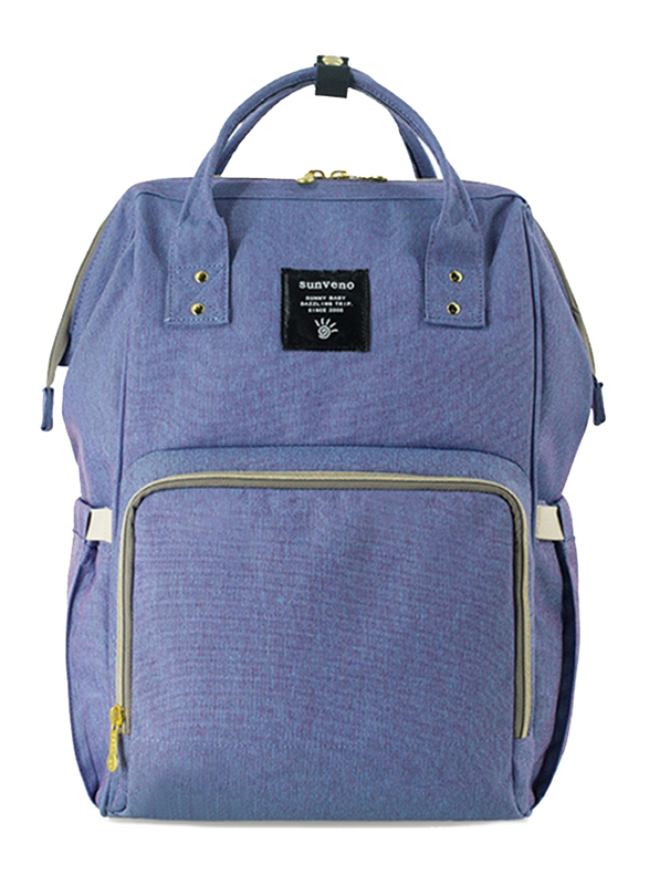 Sunveno Diaper Backpack Bag, Blue Purple