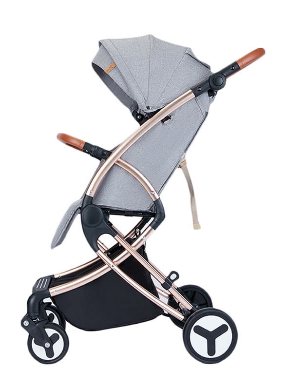Teknum Feather Lite A1 Traveller Baby Stroller by Aimile, Grey