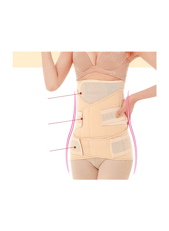 Sunveno 3-in-1 Adjustable Maternity Belt, Nude, XXL