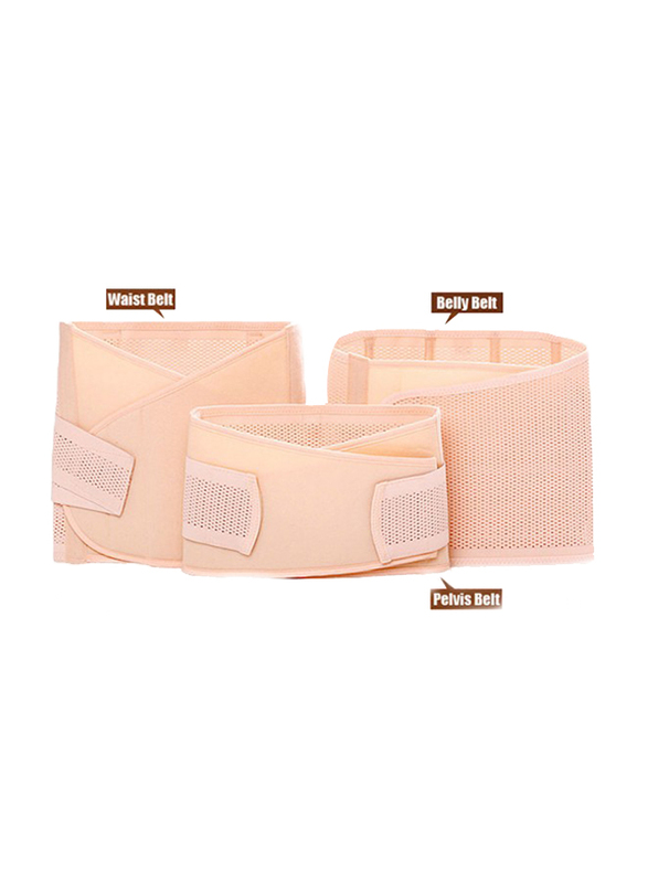 Sunveno 3-in-1 Adjustable Maternity Belt, Nude, XXL