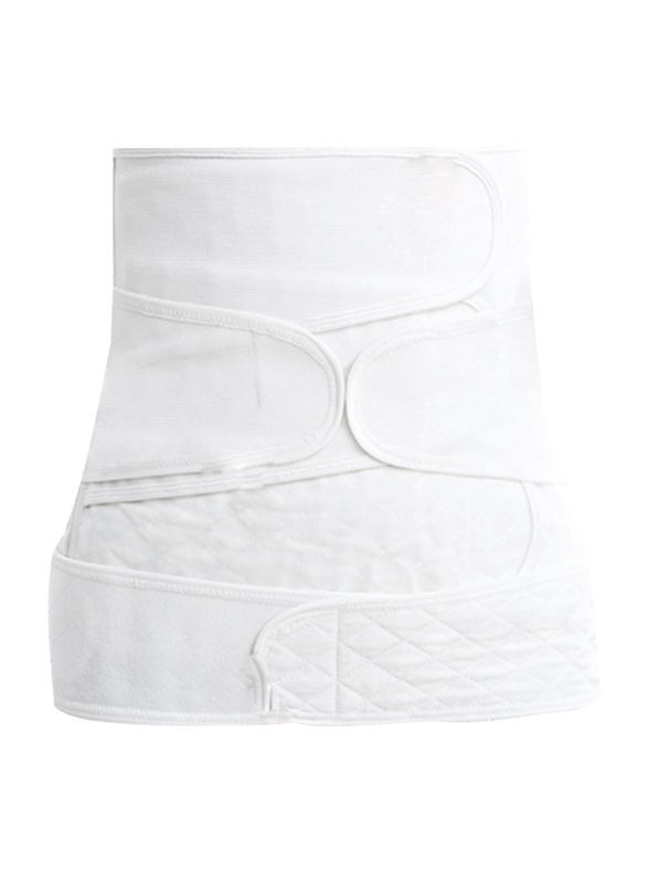 Sunveno Breathable Postpartum Abdominal Belt, White, X-Large