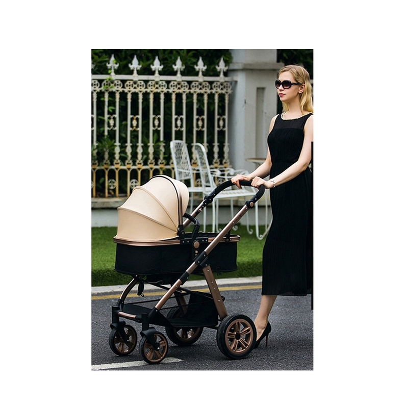 Teknum 3-in-1 Pram Stroller, Khaki