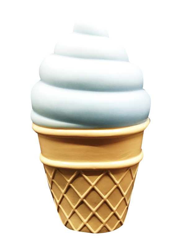Eazy Kids Ice Cream Shape Lamp Light, Blue