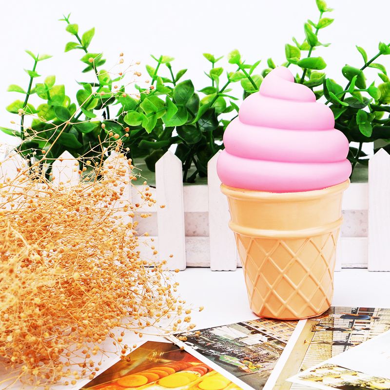 Eazy Kids Ice Cream Shape Lamp Light, Pink