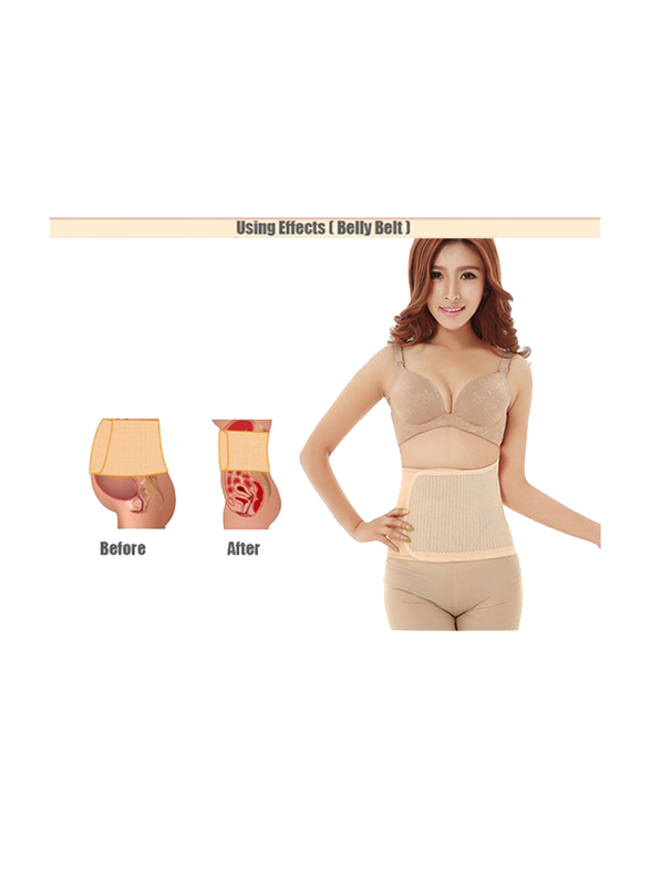 Sunveno 3-in-1 Adjustable Maternity Belt, Nude, XXL