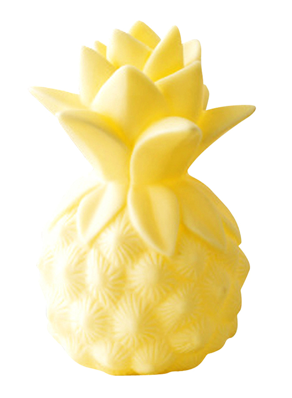 Eazy Kids Pineapple Shape Lamp Light, Yellow