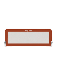 Baby Safe Safety Bed Rail, XL, 120x42 cm, Brown