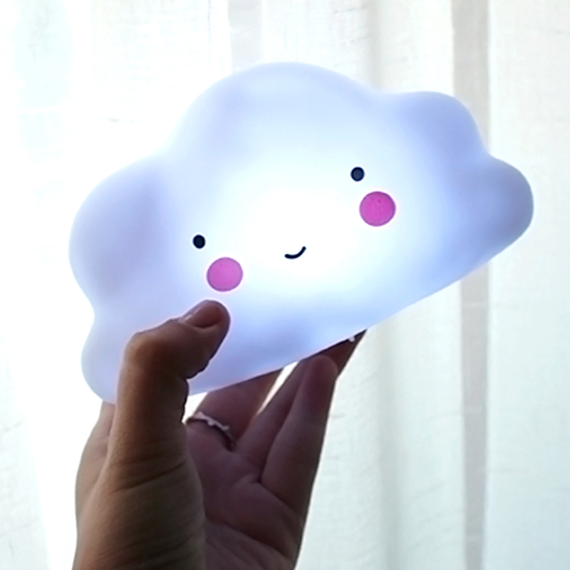 Eazy Kids Cloud Shape Lamp Light, Blue