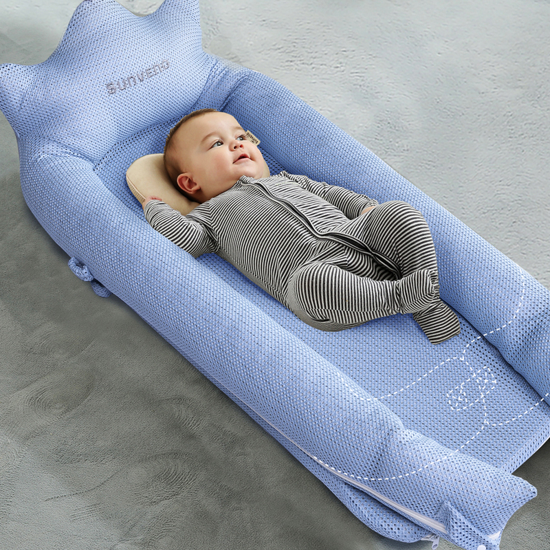 Sunveno All Season Royal Baby Bed, Blue