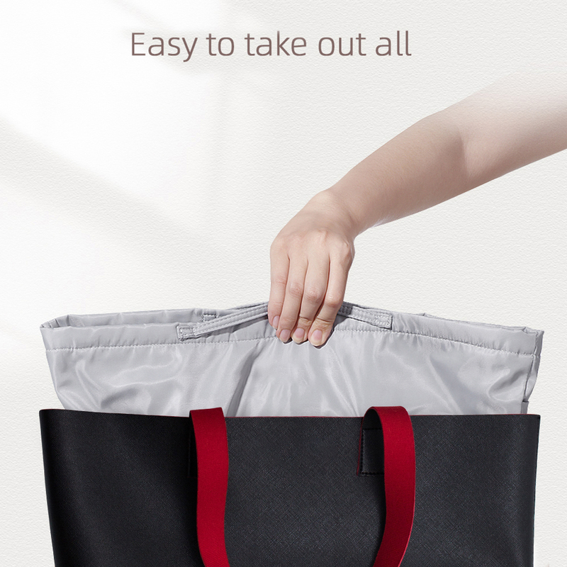 Alameda Tote Bag with Organizer Insert, Black