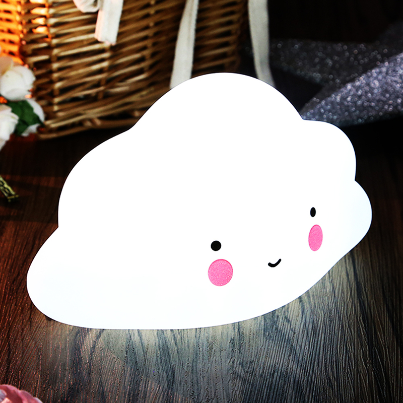Eazy Kids Cloud Shape Lamp Light, White