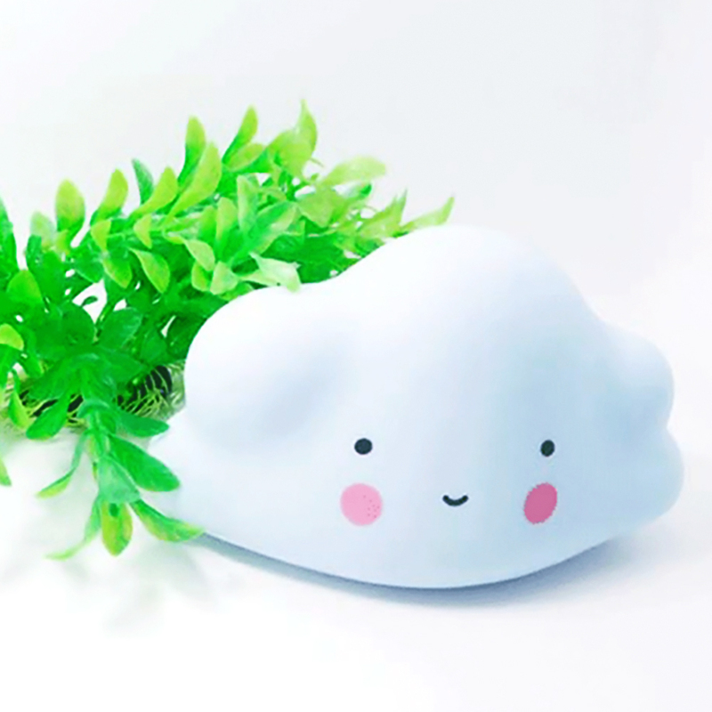Eazy Kids Cloud Shape Lamp Light, Blue