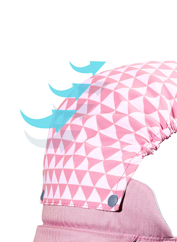 Sunveno Kangaroo Style Ergonomic Baby Carrier, Pink