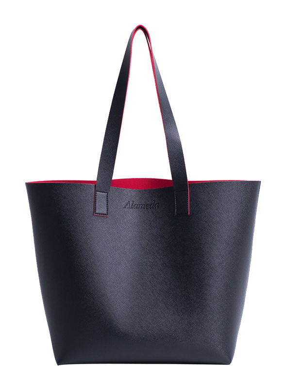 Alameda Tote Bag with Organizer Insert, Black