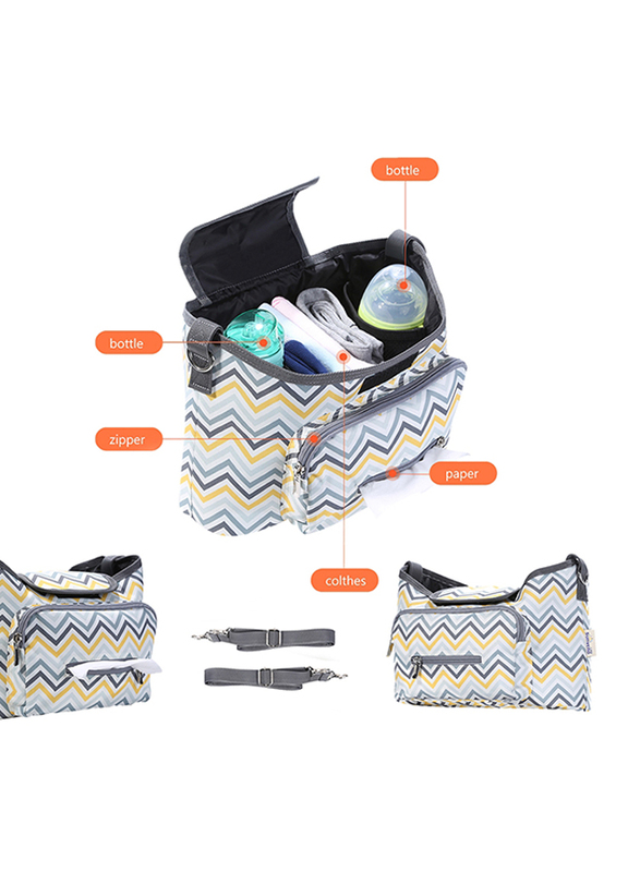 Teknum Travel Lite Stroller, SLD with Sunveno Baby Stroller Organizer/Bag, Dark Grey