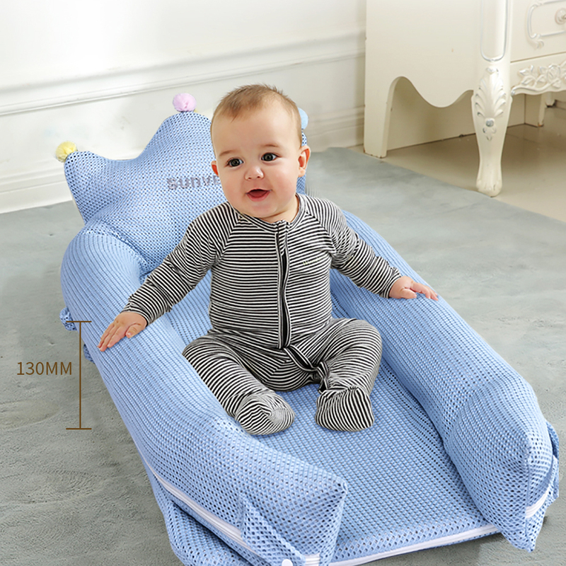 Sunveno All Season Royal Baby Bed, Blue