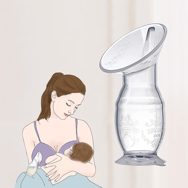 Sunveno BPA-Free Manual Breast Pump, 100ml, Clear