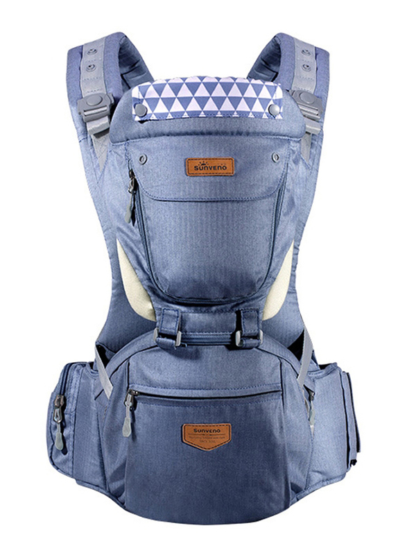 Sunveno Kangaroo Style Ergonomic Baby Carrier, Blue